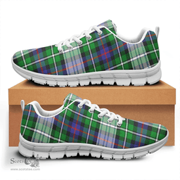 Scottish MacKenzie Dress Modern Clan Tartan Sneakers - Classic Scottish Plaid Tartan Plaid
