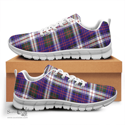 Scottish MacDonald Dress Modern Clan Tartan Sneakers - Crest Classic Scottish Plaid Tartan Plaid