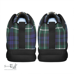 Scottish Graham of Montrose Modern Clan Tartan Sneakers - Crest Classic Scottish Plaid Tartan Plaid