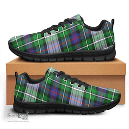 Scottish MacKenzie Dress Modern Clan Tartan Sneakers - Classic Scottish Plaid Tartan Plaid
