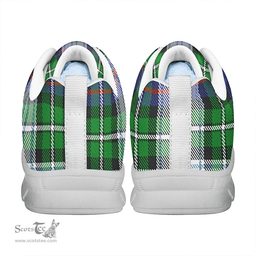 Scottish MacKenzie Dress Modern Clan Tartan Sneakers - Classic Scottish Plaid Tartan Plaid