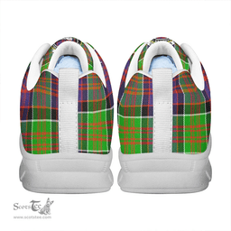 Scottish MacDonald of Clanranald Clan Tartan Sneakers - Crest Classic Scottish Plaid Tartan Plaid