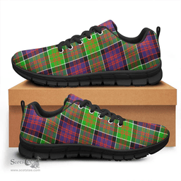Scottish MacDonald of Clanranald Clan Tartan Sneakers - Classic Scottish Plaid Tartan Plaid