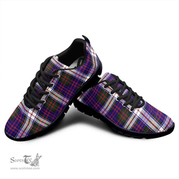 Scottish MacDonald Dress Modern Clan Tartan Sneakers - Classic Scottish Plaid Tartan Plaid