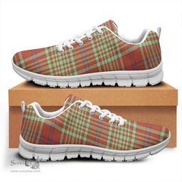 Scottish MacGillivray Hunting Ancient Clan Tartan Sneakers - Classic Scottish Plaid Tartan Plaid