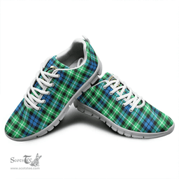 Scottish Graham of Montrose Ancient Clan Tartan Sneakers - Crest Classic Scottish Plaid Tartan Plaid