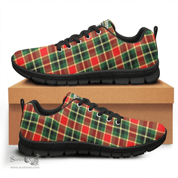 Scottish MacLachlan Hunting Modern Clan Tartan Sneakers - Crest Classic Scottish Plaid Tartan Plaid
