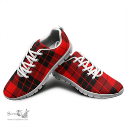Scottish MacLeod of Raasay Clan Tartan Sneakers - Classic Scottish Plaid Tartan Plaid