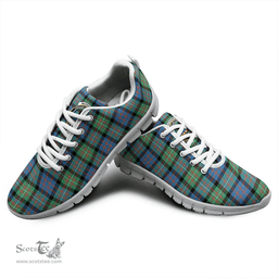 Scottish MacDonnell of Glengarry Ancient Clan Tartan Sneakers - Crest Classic Scottish Plaid Tartan Plaid