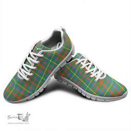 Scottish MacKintosh Hunting Ancient Clan Tartan Sneakers - Crest Classic Scottish Plaid Tartan Plaid
