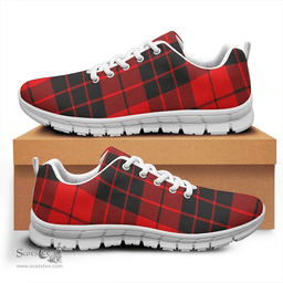 Scottish MacLeod of Raasay Clan Tartan Sneakers - Classic Scottish Plaid Tartan Plaid