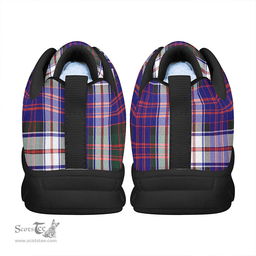 Scottish MacDonald Dress Modern Clan Tartan Sneakers - Classic Scottish Plaid Tartan Plaid
