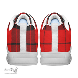 Scottish MacLeod of Raasay Clan Tartan Sneakers - Classic Scottish Plaid Tartan Plaid