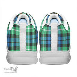 Scottish Graham of Montrose Ancient Clan Tartan Sneakers - Crest Classic Scottish Plaid Tartan Plaid