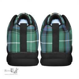 Scottish MacDonald of the Isles Hunting Ancient Clan Tartan Sneakers - Crest Classic Scottish Plaid Tartan Plaid