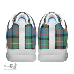 Scottish MacDonnell of Glengarry Ancient Clan Tartan Sneakers - Crest Classic Scottish Plaid Tartan Plaid