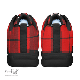 Scottish MacLeod of Raasay Clan Tartan Sneakers - Crest Classic Scottish Plaid Tartan Plaid
