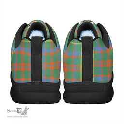Scottish MacKintosh Hunting Ancient Clan Tartan Sneakers - Crest Classic Scottish Plaid Tartan Plaid