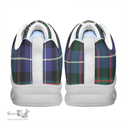 Scottish MacRae Hunting Modern Clan Tartan Sneakers - Crest Classic Scottish Plaid Tartan Plaid