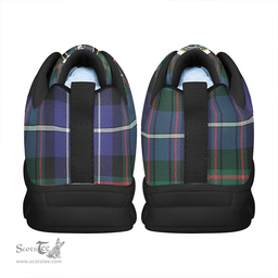 Scottish MacRae Hunting Modern Clan Tartan Sneakers - Crest Classic Scottish Plaid Tartan Plaid