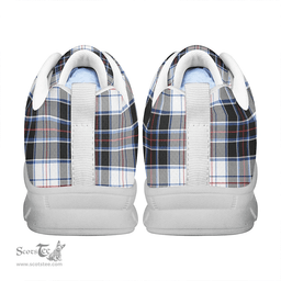 Scottish MacRae Dress Modern Clan Tartan Sneakers - Classic Scottish Plaid Tartan Plaid
