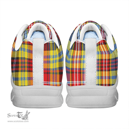 Scottish Ogilvie of Airlie Ancient Clan Tartan Sneakers - Classic Scottish Plaid Tartan Plaid