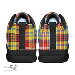 Scottish Ogilvie of Airlie Ancient Clan Tartan Sneakers - Classic Scottish Plaid Tartan Plaid
