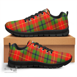 Scottish Turnbull Dress Clan Tartan Sneakers - Crest Classic Scottish Plaid Tartan Plaid