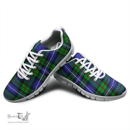 Scottish Robertson Hunting Modern Clan Tartan Sneakers - Classic Scottish Plaid Tartan Plaid