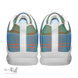 Scottish Stewart of Appin Hunting Ancient Clan Tartan Sneakers - Classic Scottish Plaid Tartan Plaid