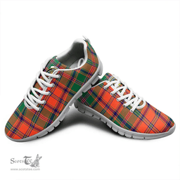 Scottish Stewart of Appin Ancient Clan Tartan Sneakers - Crest Classic Scottish Plaid Tartan Plaid