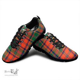 Scottish Stewart of Appin Ancient Clan Tartan Sneakers - Crest Classic Scottish Plaid Tartan Plaid