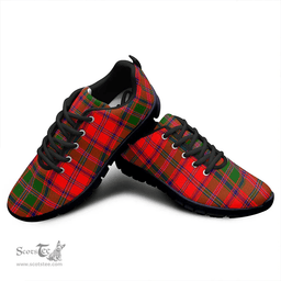 Scottish Stewart of Appin Modern Clan Tartan Sneakers - Classic Scottish Plaid Tartan Plaid