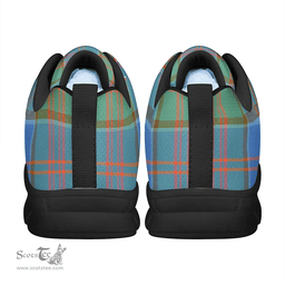 Scottish Stewart of Appin Hunting Ancient Clan Tartan Sneakers - Classic Scottish Plaid Tartan Plaid