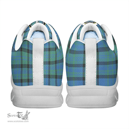 Scottish Matheson Hunting Ancient Clan Tartan Sneakers - Crest Classic Scottish Plaid Tartan Plaid