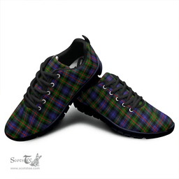 Scottish Murray of Atholl Modern Clan Tartan Sneakers - Classic Scottish Plaid Tartan Plaid