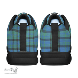 Scottish Matheson Hunting Ancient Clan Tartan Sneakers - Crest Classic Scottish Plaid Tartan Plaid
