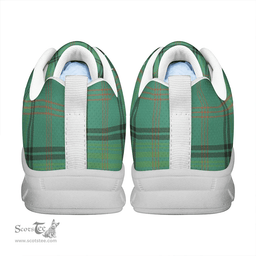 Scottish Ross Hunting Ancient Clan Tartan Sneakers - Classic Scottish Plaid Tartan Plaid