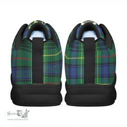 Scottish Stewart Hunting Modern Clan Tartan Sneakers - Crest Classic Scottish Plaid Tartan Plaid