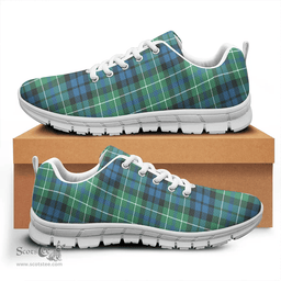Scottish MacNeill of Colonsay Ancient Clan Tartan Sneakers - Classic Scottish Plaid Tartan Plaid