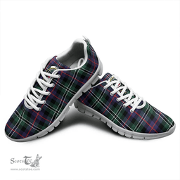 Scottish Rose Hunting Modern Clan Tartan Sneakers - Crest Classic Scottish Plaid Tartan Plaid