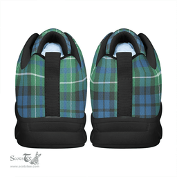 Scottish MacNeill of Colonsay Ancient Clan Tartan Sneakers - Classic Scottish Plaid Tartan Plaid