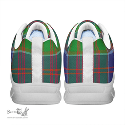 Scottish Stewart of Appin Hunting Modern Clan Tartan Sneakers - Classic Scottish Plaid Tartan Plaid