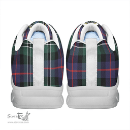 Scottish Rose Hunting Modern Clan Tartan Sneakers - Crest Classic Scottish Plaid Tartan Plaid