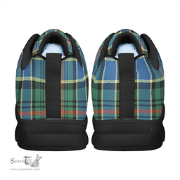Scottish Ogilvie Hunting Ancient Clan Tartan Sneakers - Classic Scottish Plaid Tartan Plaid