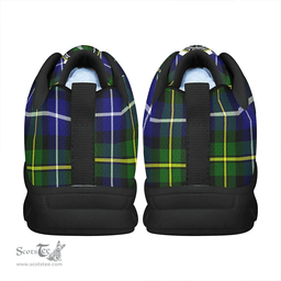 Scottish MacNeill of Barra Modern Clan Tartan Sneakers - Crest Classic Scottish Plaid Tartan Plaid