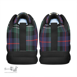 Scottish Rose Hunting Modern Clan Tartan Sneakers - Crest Classic Scottish Plaid Tartan Plaid