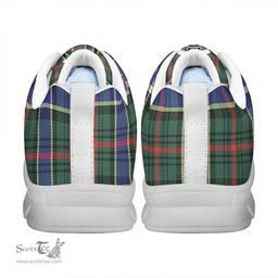Scottish Ogilvie of Airlie Ancient Clan Tartan Sneakers - Crest Classic Scottish Plaid Tartan Plaid