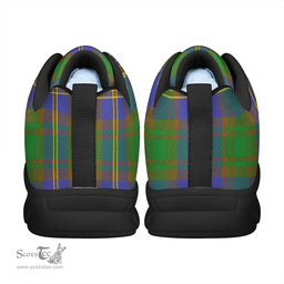 Scottish Strange of Balkaskie Clan Tartan Sneakers - Classic Scottish Plaid Tartan Plaid