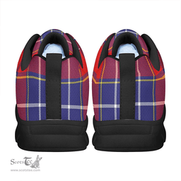 Scottish Wishart Dress Clan Tartan Sneakers - Classic Scottish Plaid Tartan Plaid